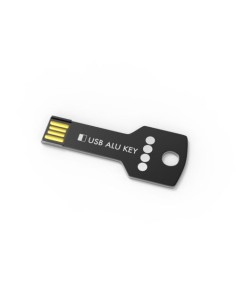 USB Stick Alu Key Black 2 GB Premium 2