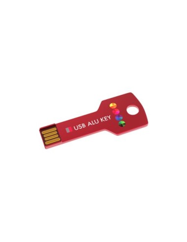 USB Stick Alu Key Red 2 GB Basic