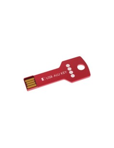 USB Stick Alu Key Red 2 GB Basic 2