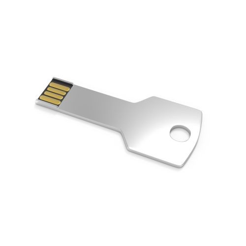 USB Stick Alu Key Silver 4 GB Premium