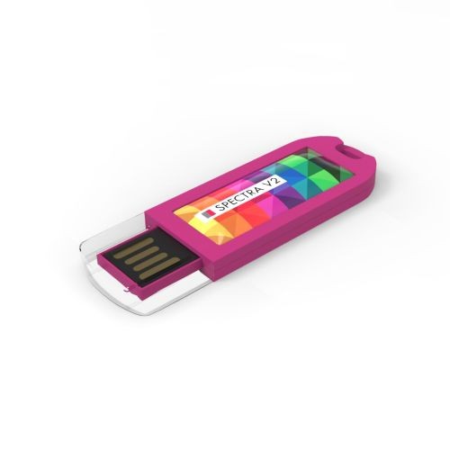 USB Stick Spectra V2 Fuchsia 2 GB Basic