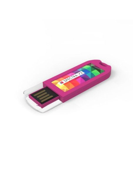 USB Stick Spectra V2 Fuchsia 128 GB Premium
