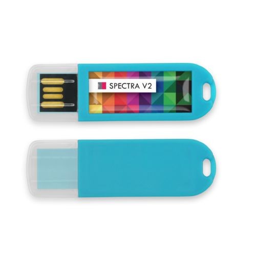 USB Stick Spectra V2 Light Blue 2 GB...