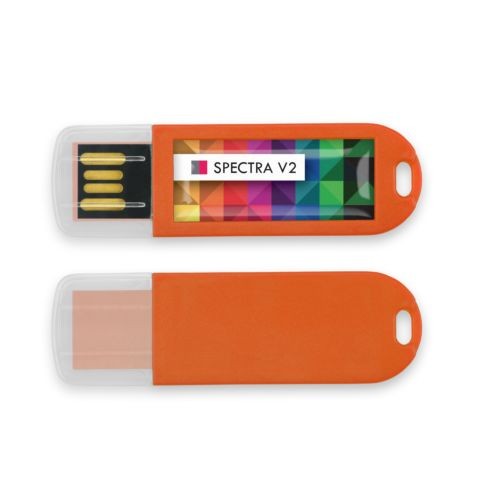 USB Stick Spectra V2 Orange 4 GB Basic