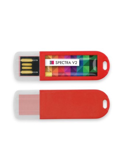 USB Stick Spectra V2 Red 2 GB Basic