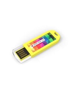 USB Stick Spectra V2 Yellow 2 GB Premium