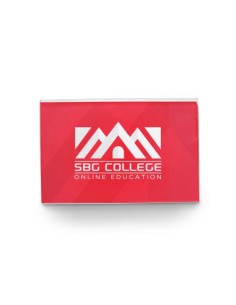 Transparent Badge 85 x 55 mm with Needle