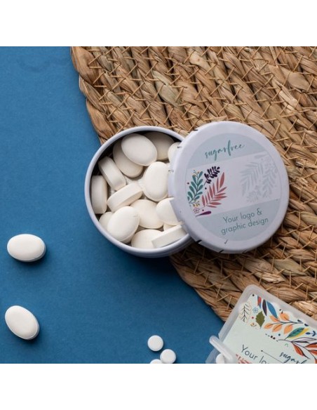 Dulces publicitarios lata MIDI CLIC CLAC