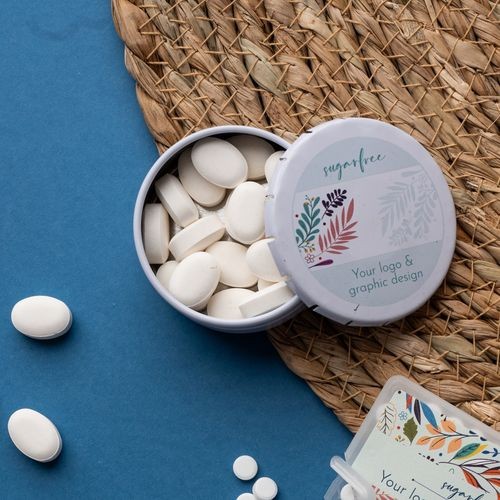 Dulces publicitarios lata MIDI CLIC CLAC