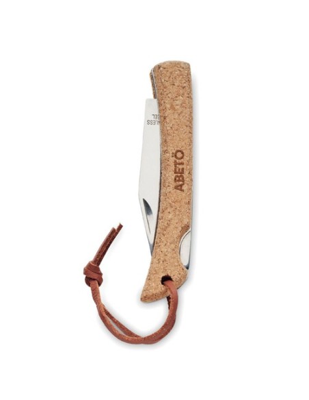 BLADEKORK Navaja plegable con corcho