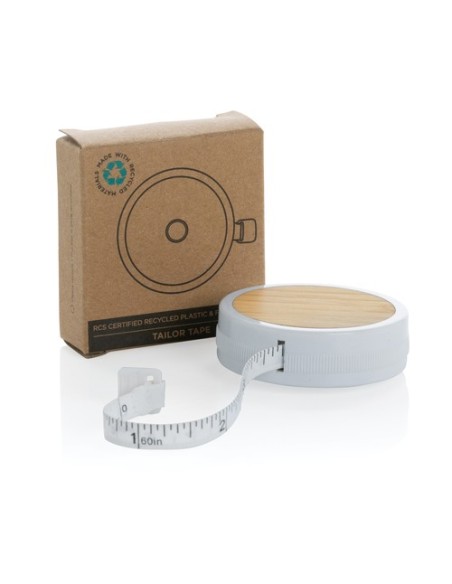 Cinta de sastre de bambú y plástico reciclado RCS