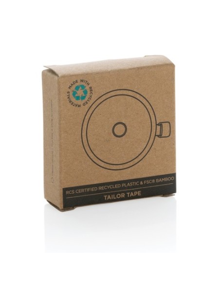 Cinta de sastre de bambú y plástico reciclado RCS