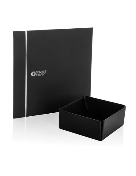 Caja magnética plegable PU reciclado Swiss Peak