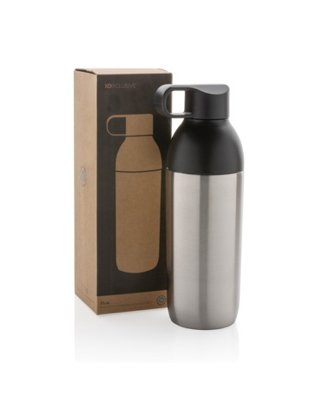 Botella al vacío de acero inoxidable reciclado Flow RCS
