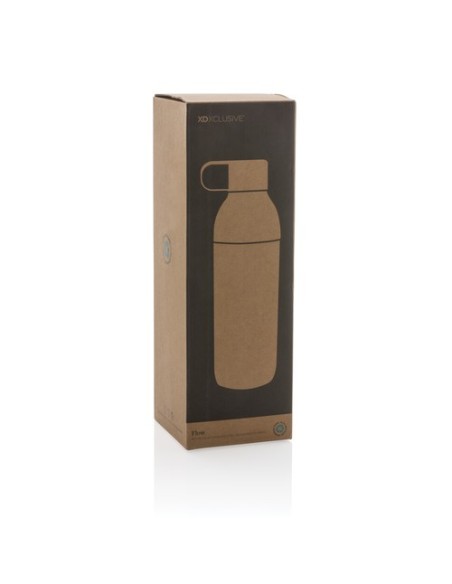 Botella al vacío de acero inoxidable reciclado Flow RCS