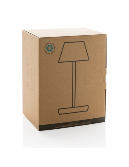 Lámpara Pure Glow reciclado RCS certificado recargable USB