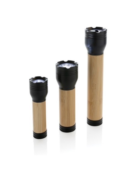 Linterna Lucid 3W RCS reciclado y bambú certificado RCS
