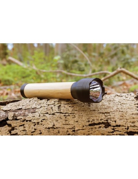 Linterna Lucid 5W bambú y plástico reciclado RCS