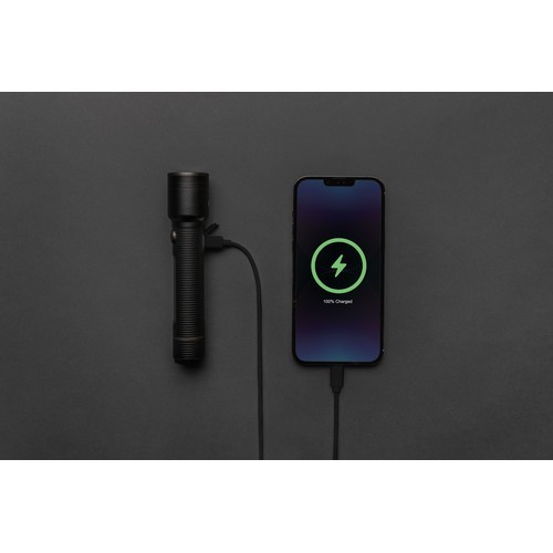 Linterna grande recargable USB Gear X...