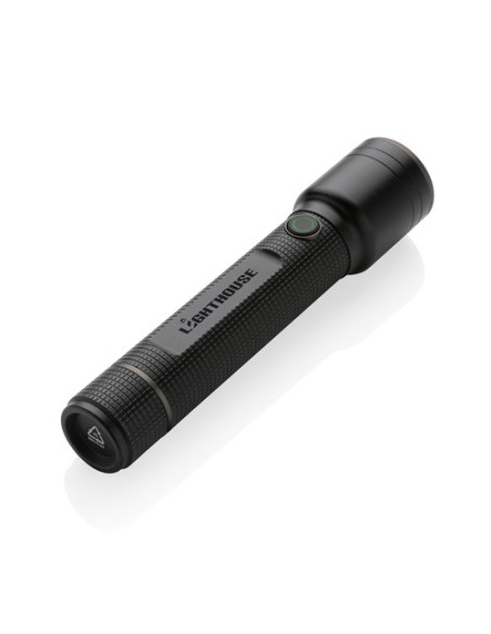 Linterna grande recargable USB Gear X RCS aluminio reciclado