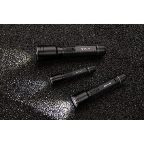 Linterna grande recargable USB Gear X...