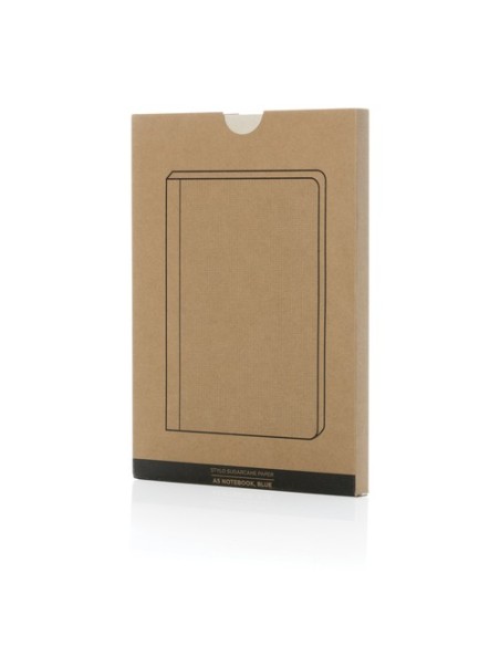 Libreta A5 Stylo de papel de caña de azúcar