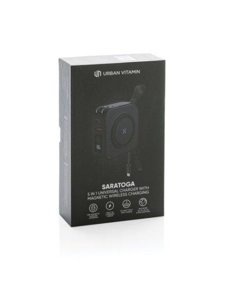 Cargador universal Urban Vitamin Saratoga 5 en 1