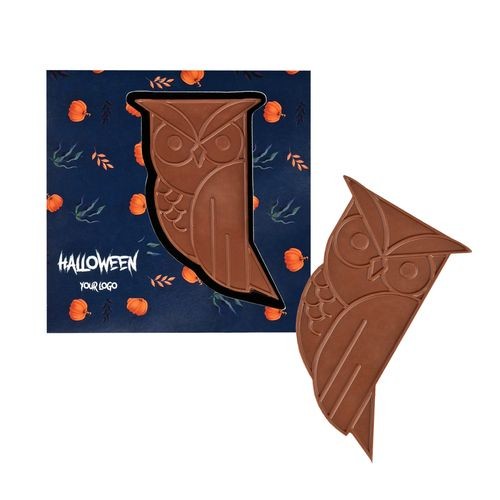 BÚHO DE CHOCOLATE HECHO A MEDIDA