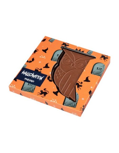 BÚHO DE CHOCOLATE HECHO A MEDIDA