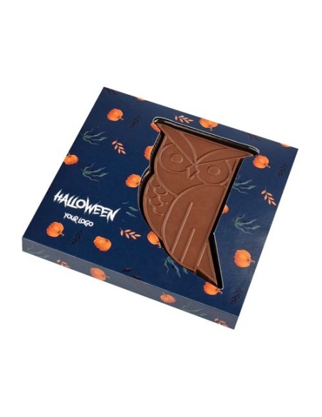 BÚHO DE CHOCOLATE HECHO A MEDIDA