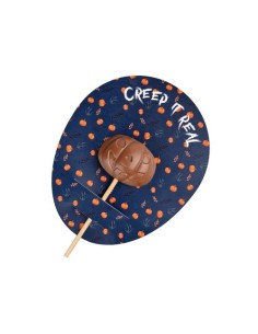 piruleta DE chocolate A LA CALABAZA