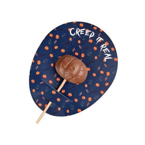 piruleta DE chocolate A LA CALABAZA