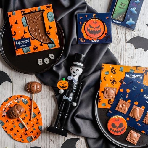 piruleta DE chocolate A LA CALABAZA