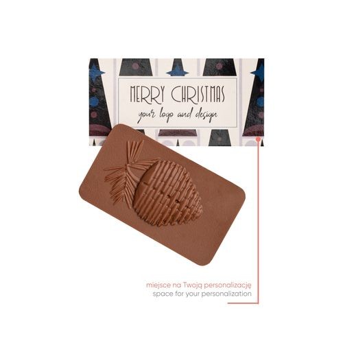 TARJETA PUBLICITARIA  BISCUIT CHOCO...