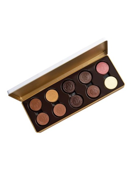 CAJA DE MEDALLAS DE chocolate EN LATA PREMIUM