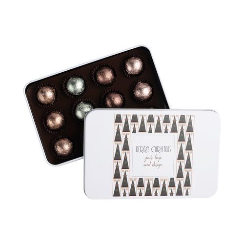 PRALINEs SWEET SPHERE TIN 12 piezas