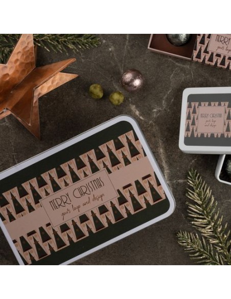 PRALINEs SWEET SPHERE TIN 12 piezas