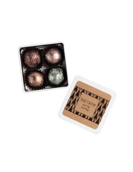 PRALINES SWEET SPHERE TIN 4 piezas