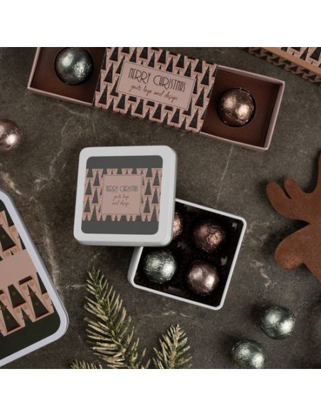 PRALINES SWEET SPHERE TIN 4 piezas