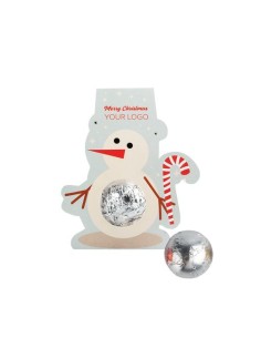PRALINE SWEET SPHERE HOLDER  muñeco de nieve
