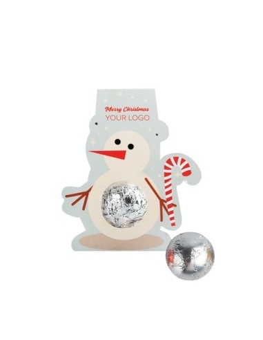 PRALINE SWEET SPHERE HOLDER  muñeco de nieve