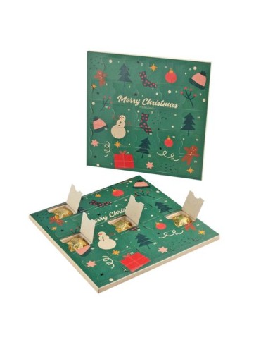 calendario de adviento cuadrado