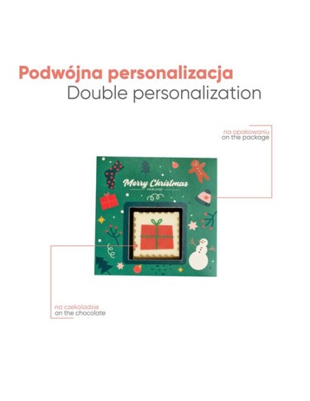 PRALINE con impresión CHOCOSTAMP