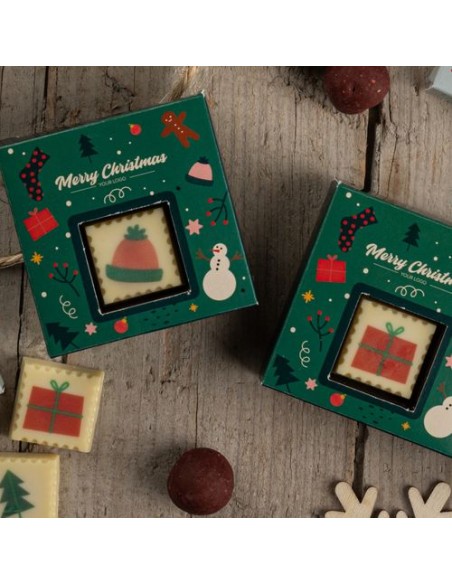 PRALINE con impresión CHOCOSTAMP