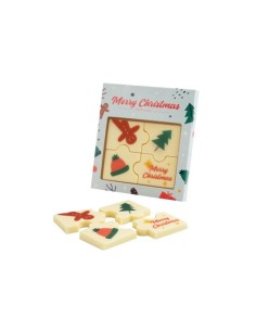 SURTIDOS DE CHOCOLATE CON IMPRESION PUZZLE 4 PIEZAS