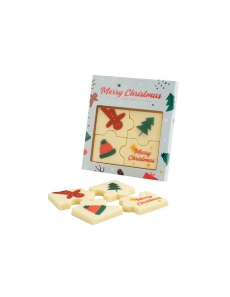 SURTIDOS DE CHOCOLATE CON IMPRESION PUZZLE 4 PIEZAS