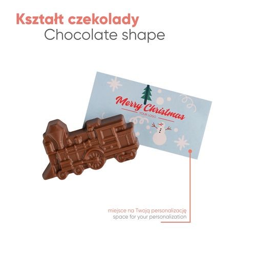 TARJETA PUBLICITARIA  chocolate...