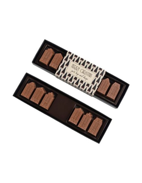 BOMBONES DELICIOSOS CASAS DE LA CIUDAD 6 PIEZAS