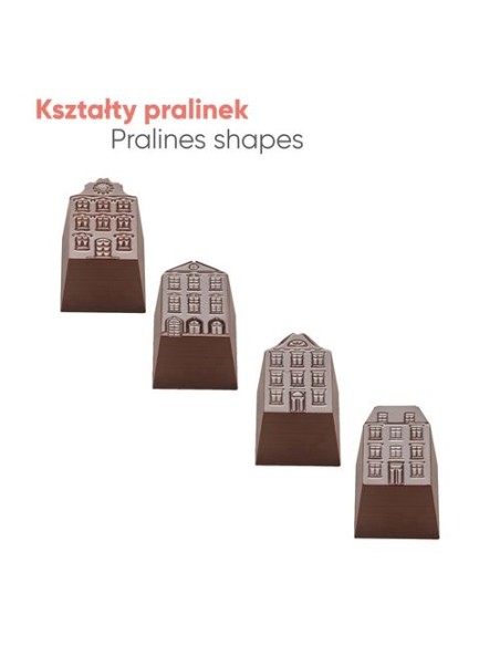 BOMBONES DELICIOSOS CASAS DE LA CIUDAD 6 PIEZAS