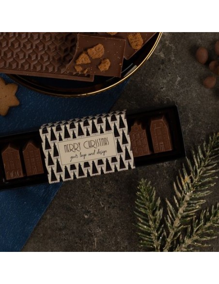 BOMBONES DELICIOSOS CASAS DE LA CIUDAD 6 PIEZAS